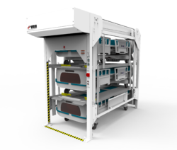 Vidir Bedlift Hospital Storage Solution