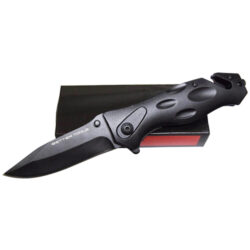 Folding Tactical Knife with Straight Blade