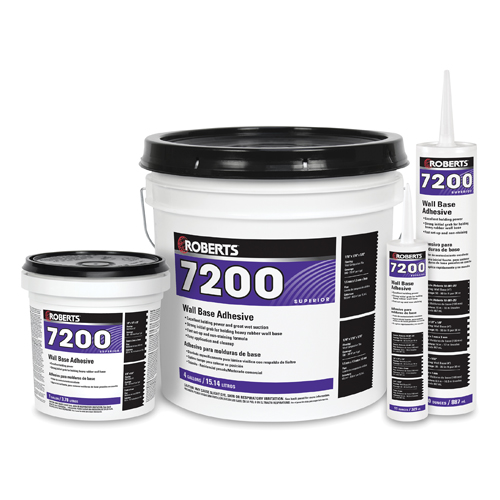 Roberts 7200 Wall Base Adhesive, Roberts Floor Adhesive Sds