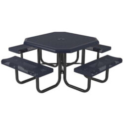 Octagonal Perforated Portable Table