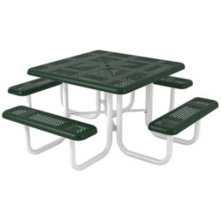 Square Perforated Portable Table